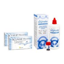 Acuvue Oasys (12 lenses) + Oxynate Peroxide 380 ml with case