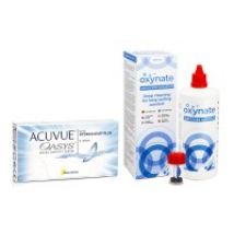 Acuvue Oasys (6 Linsen) + Oxynate Peroxide 380 ml mit Behälter