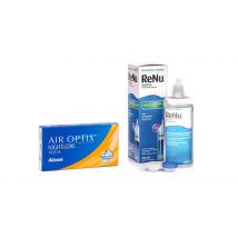 Air Optix Night & Day Aqua (6 Linsen) + ReNu MultiPlus 360 ml mit Behälter