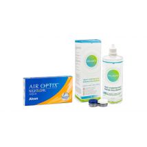 Air Optix Night & Day Aqua (6 Linsen) + Solunate Multi-Purpose 400 ml mit Behälter