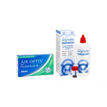 Air Optix Plus Hydraglyde for Astigmatism (3 Linsen) + Oxynate Peroxide 380 ml mit Behälter