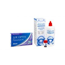 Air Optix Plus Hydraglyde Multifocal (6 lenses) + Oxynate Peroxide 380 ml with case