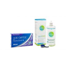 Air Optix Plus Hydraglyde Multifocal (3 Linsen) + Solunate Multi-Purpose 400 ml mit Behälter