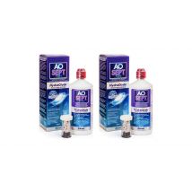 AOSEPT PLUS with Hydraglyde 2 x 360 ml with cases
