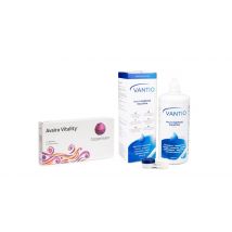 Avaira Vitality (6 Linsen) + Vantio Multi-Purpose 360 ml mit Behälter