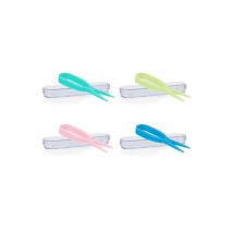 Color tweezers for contact lenses with case