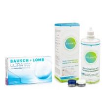 Bausch + Lomb ULTRA (6 Linsen) + Solunate Multi-Purpose 400 ml mit Behälter