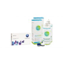 Biofinity CooperVision (6 lenses) + 2 x Solunate Multi-Purpose 400 ml with case