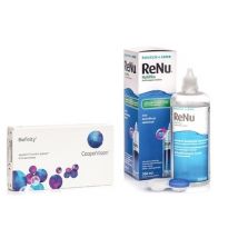 Biofinity (6 Linsen) + ReNu MultiPlus 360 ml mit Behälter