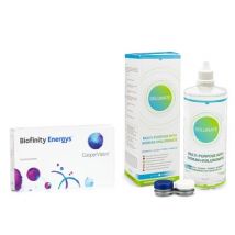 Biofinity Energys (6 Linsen) + Solunate Multi-Purpose 400 ml mit Behälter