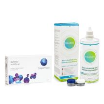 Biofinity Multifocal (3 Linsen) + Solunate Multi-Purpose 400 ml mit Behälter