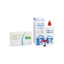 Lenjoy Monthly Comfort (6 Linsen) + Oxynate Peroxide 380 ml mit Behälter