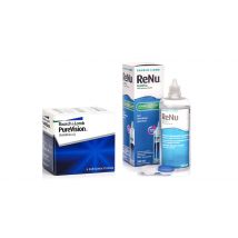 PureVision (6 Linsen) + ReNu MultiPlus 360 ml Sparset