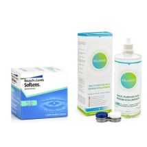 SofLens 38 (6 lenses) + Solunate Multi-Purpose 400 ml with case