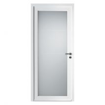 Porte d'entrée PVC modèle ROSY avec pose