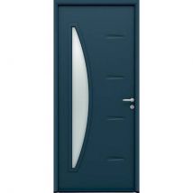 Porte d'entrée ACIER modèle HELIOS dimensions standard L 80 cm x H 215 cm