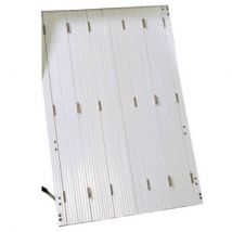 Persiennes PVC 10 vantaux repliables (2x5 vtx)
