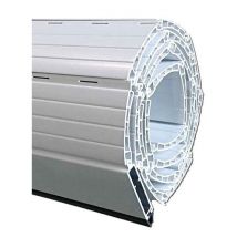 Lames PVC 40 mm (livrées assemblées en tablier complet)