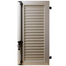 Volet battant PVC Cadre Soudé 36 mm 2 vantaux