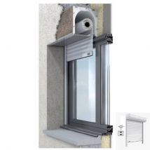 Volet Roulant Coffre Tunnel Lames PVC Motorisation Radio avec télécommande