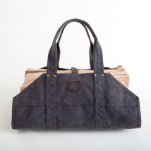 Sac à bûches - Alaskan Maker - Gris - Idée cadeau Noël - Cadeau Homme - Cadeau Papa - Cadeau Crémaillère - Les Raffineurs