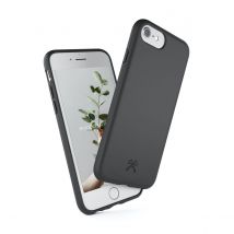 Coque iPhone antibactérienne bio - iPhone 6s/7/8/SE 2020 - Noir - Idée cadeau Noël - Cadeau Homme - Cadeau Femme - Cadeau Papa - Cadeau Maman - 