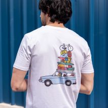 T-shirt imprimé Le Départ - XL - Coton Biologique - Cadeau Homme - Cadeau Papa - Fe Re - Les Raffineurs