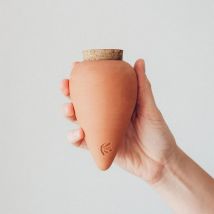 Olla en Terre Cuite - Réservoir d'eau naturel pour plantes - Terracotta - Idée cadeau Noël - Cadeau Homme - Cadeau Femme - Cadeau Papa - Cadeau Maman 