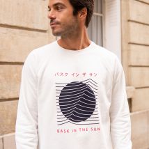 Sweat Tokyo - Bask In The Sun - XL - Idée cadeau Noël - Cadeau Homme - Cadeau Papa - Les Raffineurs