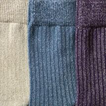 3 Chaussettes à paillettes Femme - Taille Unique - Bleu - Idée cadeau Noël - Cadeau Femme - Cadeau Maman - Épilogue - Les Raffineurs