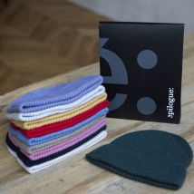 Bonnet Homme & Femme en laine et cachemire - Vert - Idée cadeau Noël - Cadeau Homme - Cadeau Femme - Cadeau Papa - Cadeau Maman - Épilogue