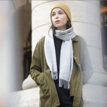 Bonnet Homme & Femme en laine et cachemire - Moutarde - Idée cadeau Noël - Cadeau Homme - Cadeau Femme - Cadeau Papa - Cadeau Maman - Épilogue