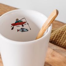 Mug animés en faïence - Idée cadeau Noël - Cadeau Homme - Cadeau Femme - Cadeau Papa - Cadeau Maman - Cadeau Crémaillère - Okuri - Les Raffineurs