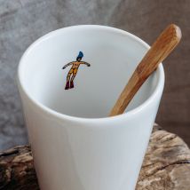 Mug animés en faïence - Idée cadeau Noël - Cadeau Homme - Cadeau Femme - Cadeau Papa - Cadeau Maman - Cadeau Crémaillère - Okuri - Les Raffineurs