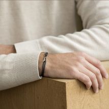 B2B - Bracelet maillon - Argenté - Gris - B2b - Epilogue - Les Raffineurs