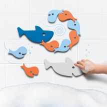 Puzzle de bain - Requins - 10 pièces - Idée cadeau enfant - Quut - Les Raffineurs