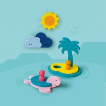 Puzzle de bain - Île au trésor - 12 pièces - Idée cadeau enfant - Quut - Les Raffineurs