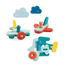 Puzzle de bain - Dans les airs - 13 pièces - Idée cadeau enfant - Quut - Les Raffineurs