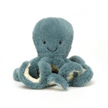 Odell la pieuvre - Petite - 23 cm - Bleu - Idée cadeau enfant - Idée cadeau de naissance - Jellycat - Les Raffineurs