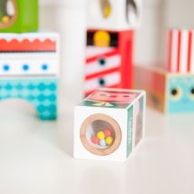 Cubes sonores de la mer - Bois - Idée cadeau enfant - Vilac - Les Raffineurs