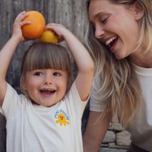 T-shirt enfant "Mini Poulpe" - 6-12 mois - Coton Biologique - Idée cadeau enfant - Affaire De Famille - Les Raffineurs