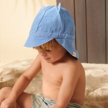 Bob à oreilles en coton bio - 3-4 ans - Coton Biologique - Idée cadeau enfant - Liewood - Les Raffineurs
