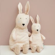 Peluche animal en coton biologique - Grande - Coton Biologique - Idée cadeau enfant - Trixie - Les Raffineurs