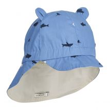 Bob à oreilles en coton bio - Bleu - 1-2 ans - Coton Biologique - Idée cadeau enfant - Liewood - Les Raffineurs