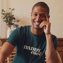 T-Shirt Homme "Daddy Cool"- T-shirt papa - Vert - XXL - Coton Biologique - Idée cadeau papa - Affaire De Famille - Les Raffineurs