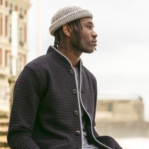 Bonnet Homme To the sea - Bask In The Sun - Gris - Idée cadeau Noël - Cadeau Homme - Cadeau Papa - Les Raffineurs
