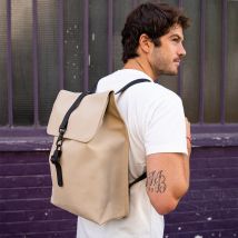 Sac à dos Homme & Femme Rucksack imperméable - Rains - Sable - Idée cadeau Noël - Cadeau Homme - Cadeau Femme - Cadeau Papa - Cadeau Maman