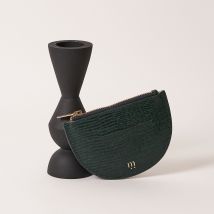 Porte-monnaie Simone en cuir véritable - Noir - Idée cadeau Noël - Cadeau Femme - Cadeau Maman - Maradji - Les Raffineurs