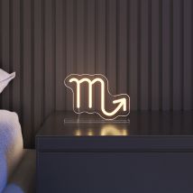 Néon signe astrologique - Idée cadeau Noël - Cadeau Homme - Cadeau Femme - Cadeau Maman - Cadeau Crémaillère - Yellowpop - Les Raffineurs