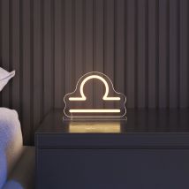 Néon signe astrologique - Idée cadeau Noël - Cadeau Homme - Cadeau Femme - Cadeau Maman - Cadeau Crémaillère - Yellowpop - Les Raffineurs